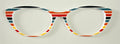 Ella Topper; multicolored stripes