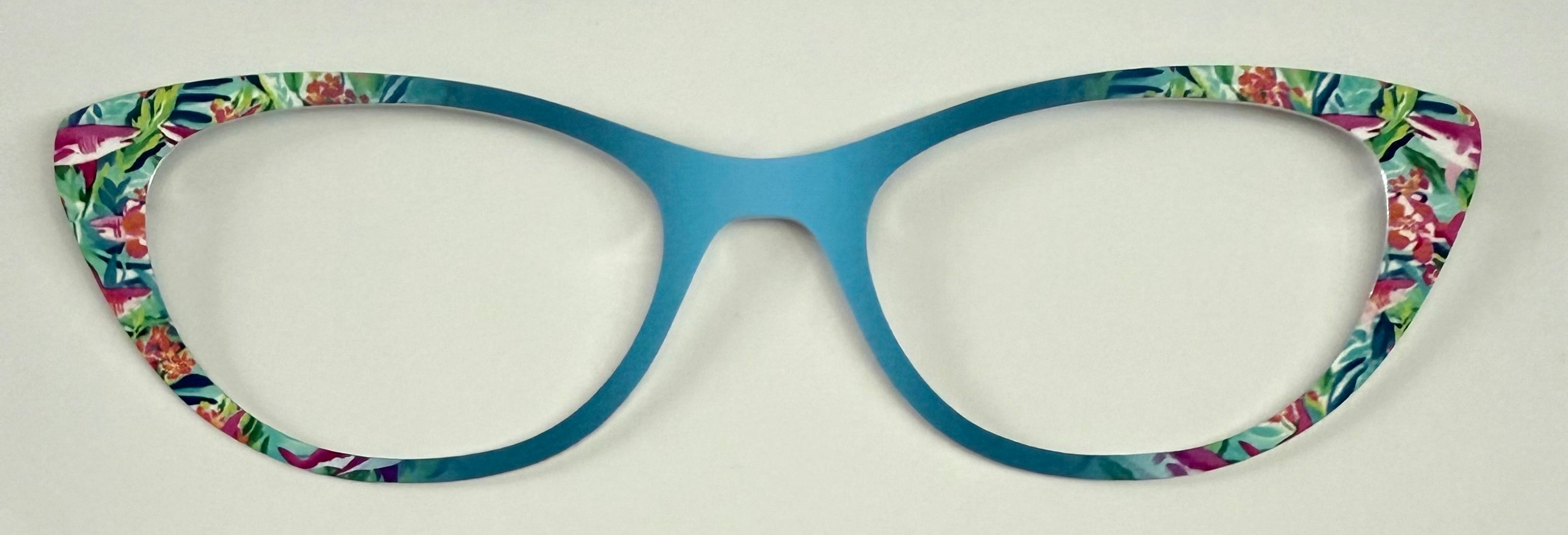Ella Topper; metal; sharks to blue vertical fade