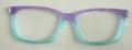 Kirby Topper; lilac/light blue shimmer fade