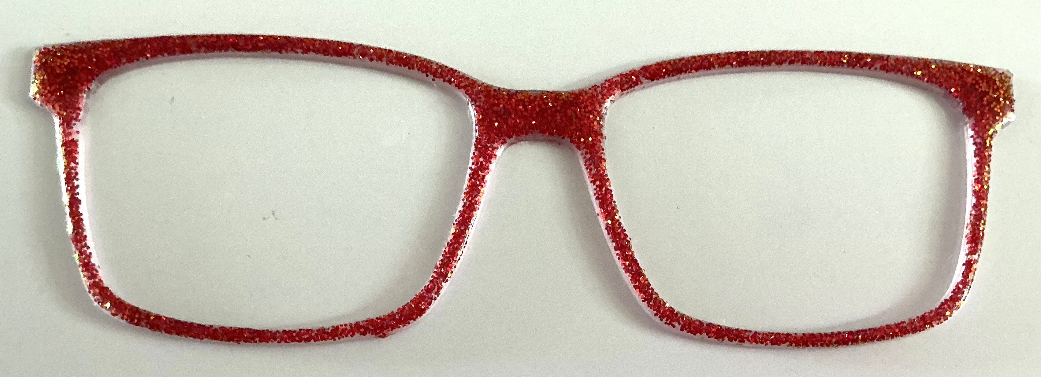 Kirby Topper; red glitter