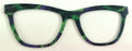 Harper Topper; SLM Collection; purple and green translucent tie dye