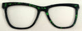 Harper Topper; misc green shine on black