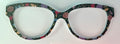 PAIR Quinn Topper; multicolored flower variety on black