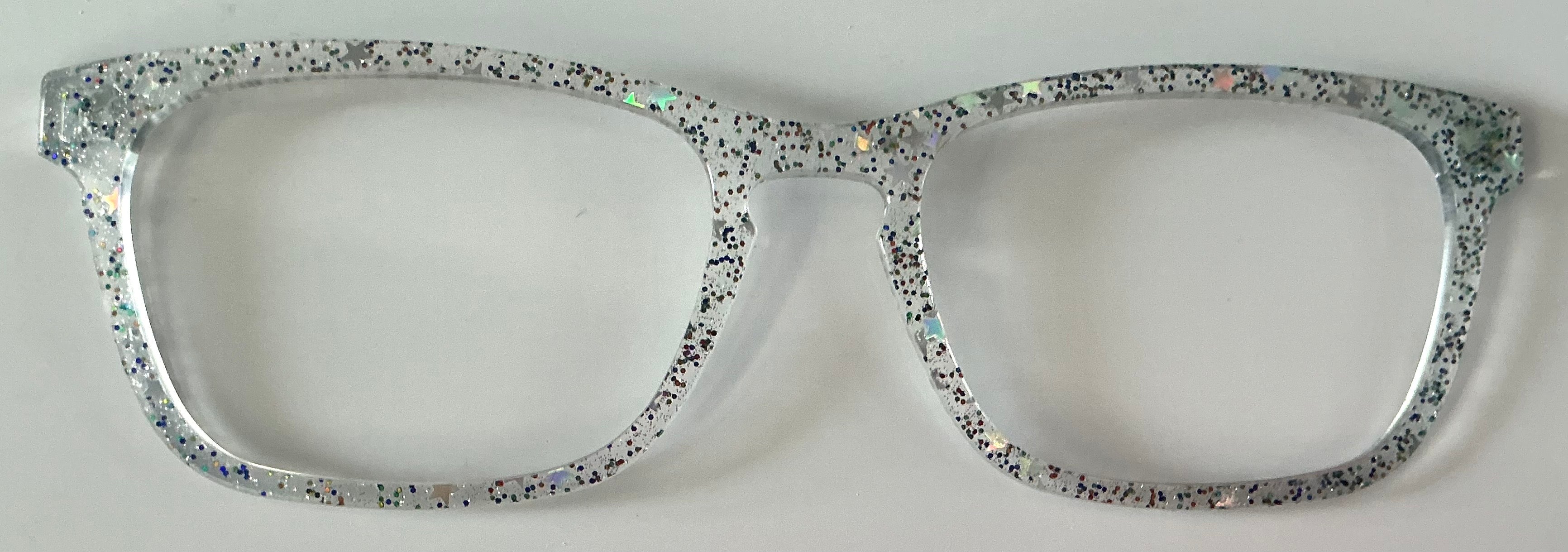 PAIR Premium Casper Topper; The  Star Glitter Crystal