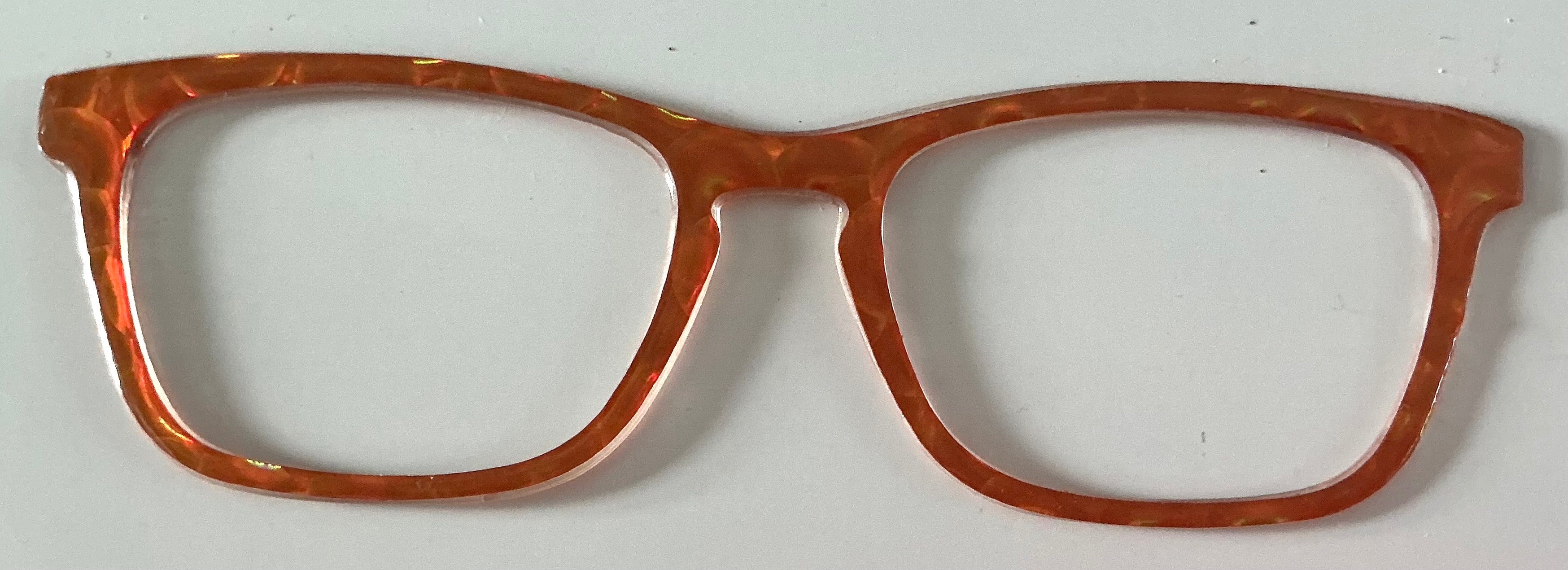 Casper Topper; orange bubble design