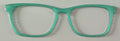 Casper Topper; aqua shimmer