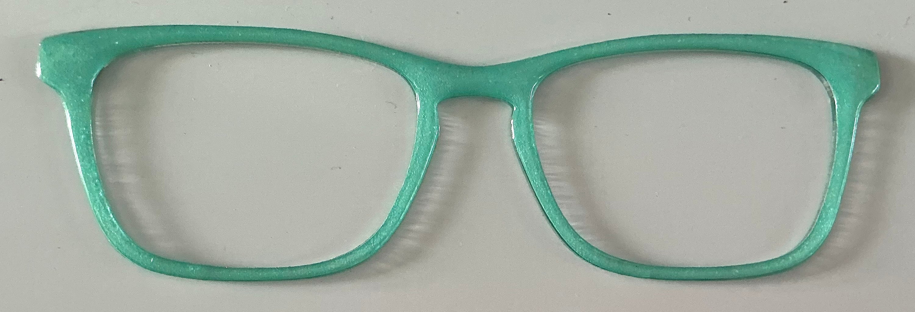 Casper Topper; aqua shimmer