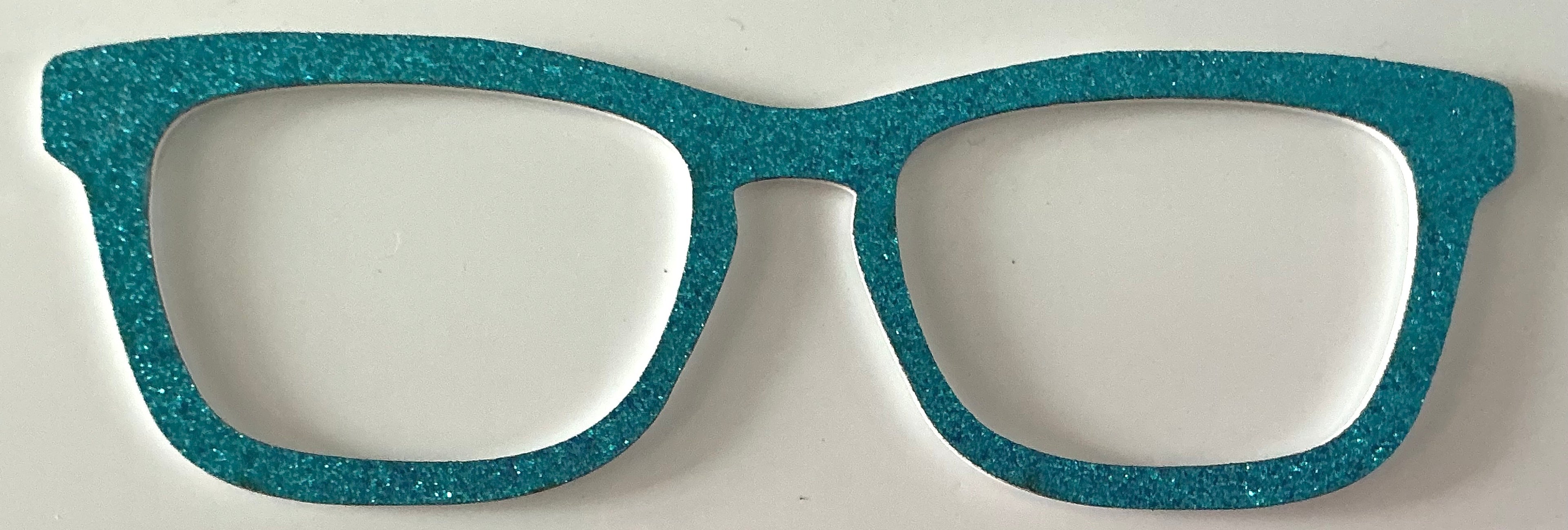 Casper Topper; Laser Nonna; glitter overload; bright blue thick