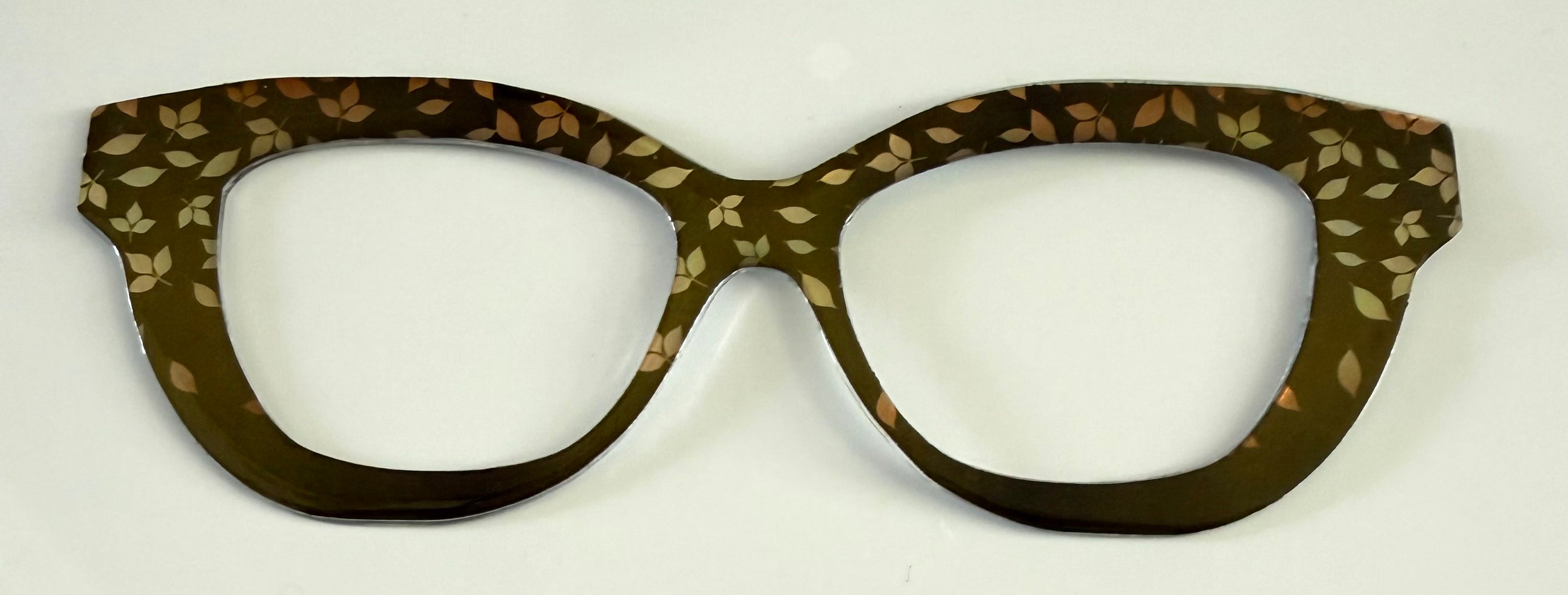 Wanda Topper; The Simple Topper; gold leaves on brown