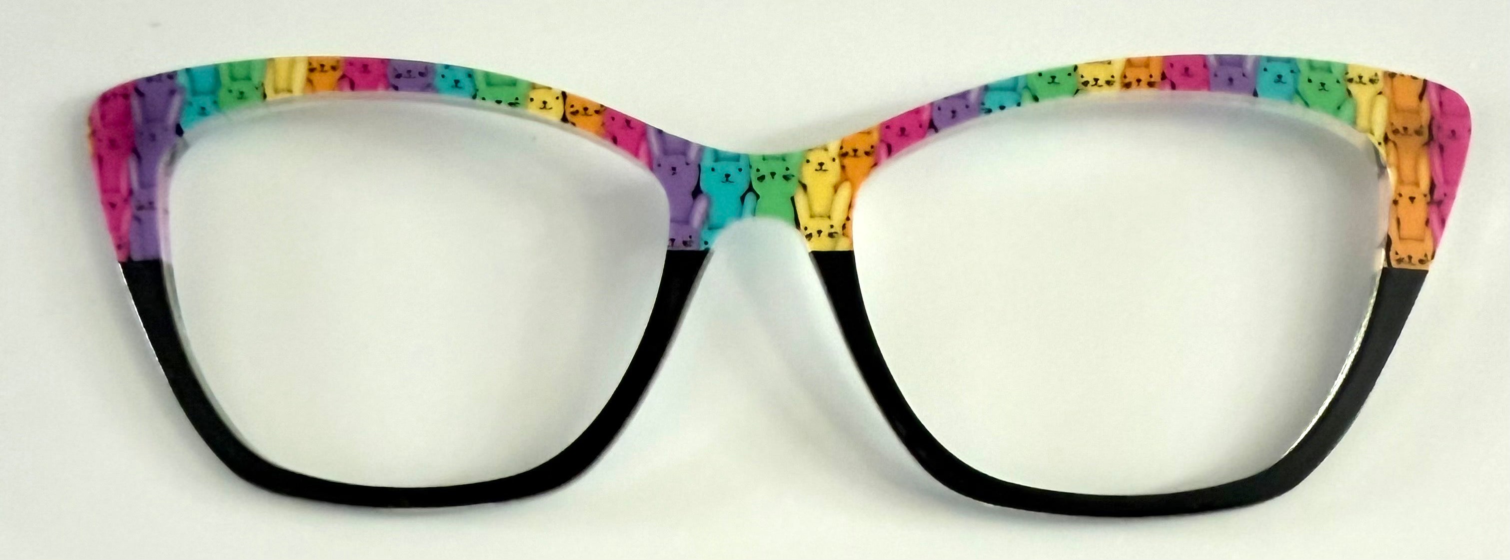 PAIR Wanda Topper; peeps/black split