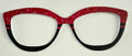 Wanzuri Topper; pink/black with stripe