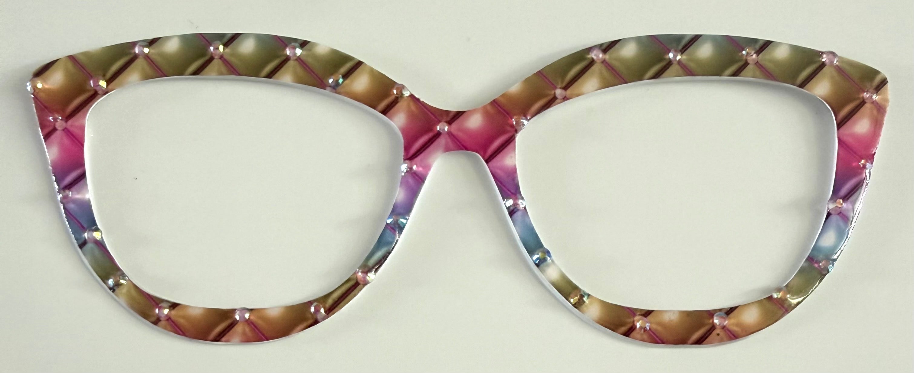 Wanzuri Topper; gold, pink, purple, blue, sparkle
