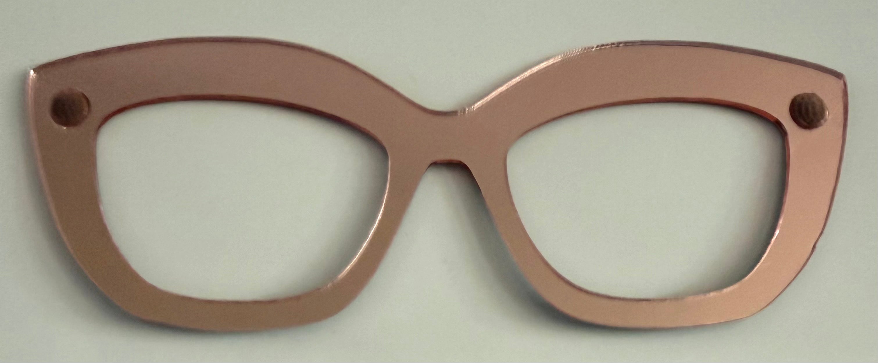 Wanda Topper; thick; hybrid mirror; rose gold