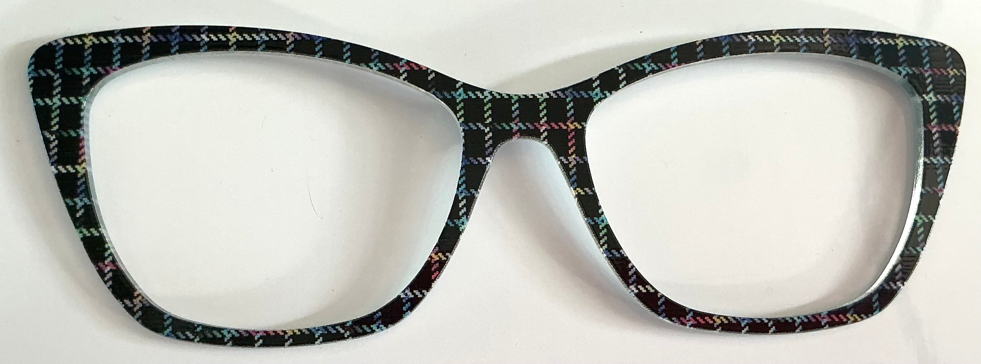 PAIR Wanda Topper: rainbow windowpane