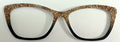 Wanda Topper; gold flecks/fade to black