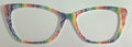 Wanda Topper; rainbow zebra print