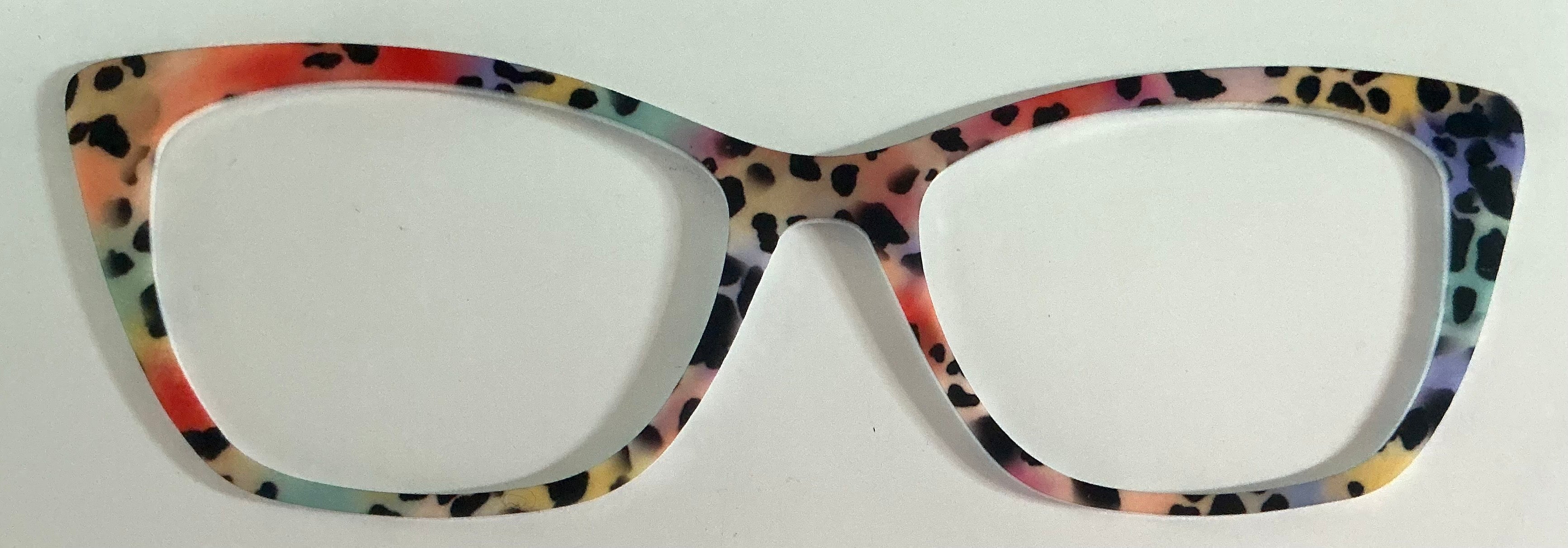Wanda Topper; Myni-Made; multicolored animal print