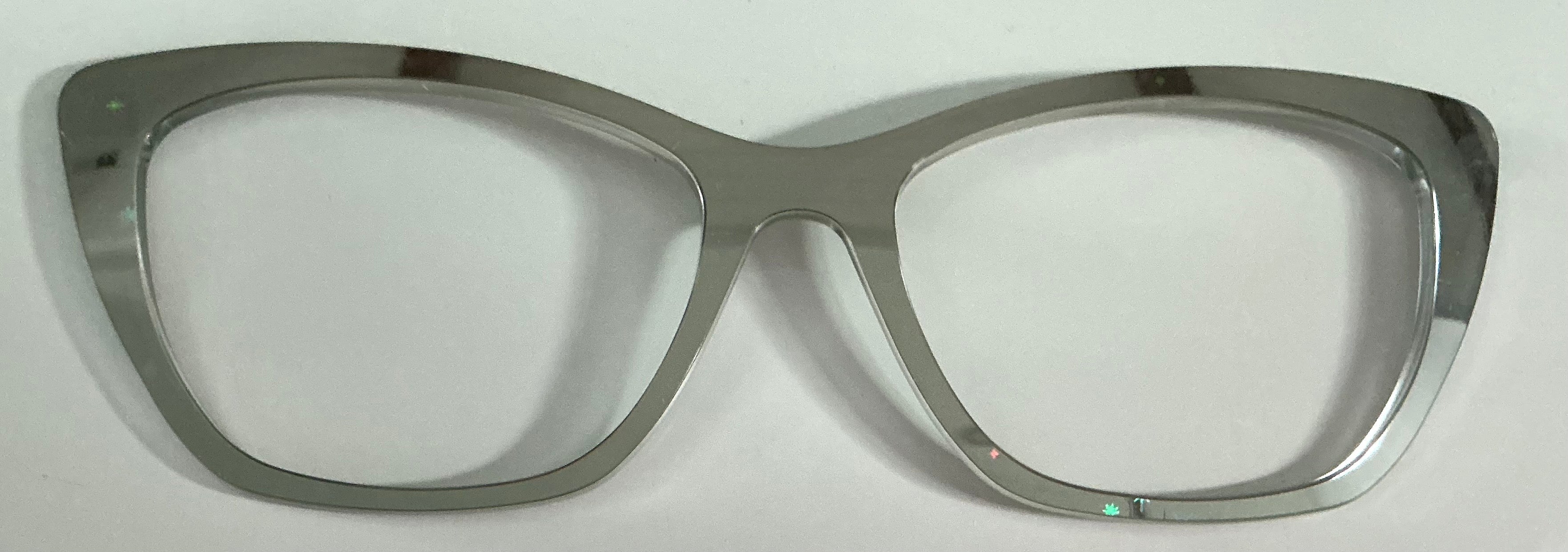 PAIR Premium Wanda Topper; Silver with stars