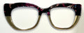 Murphy Topper; Creator; RESINED/ floral design/gold glitter