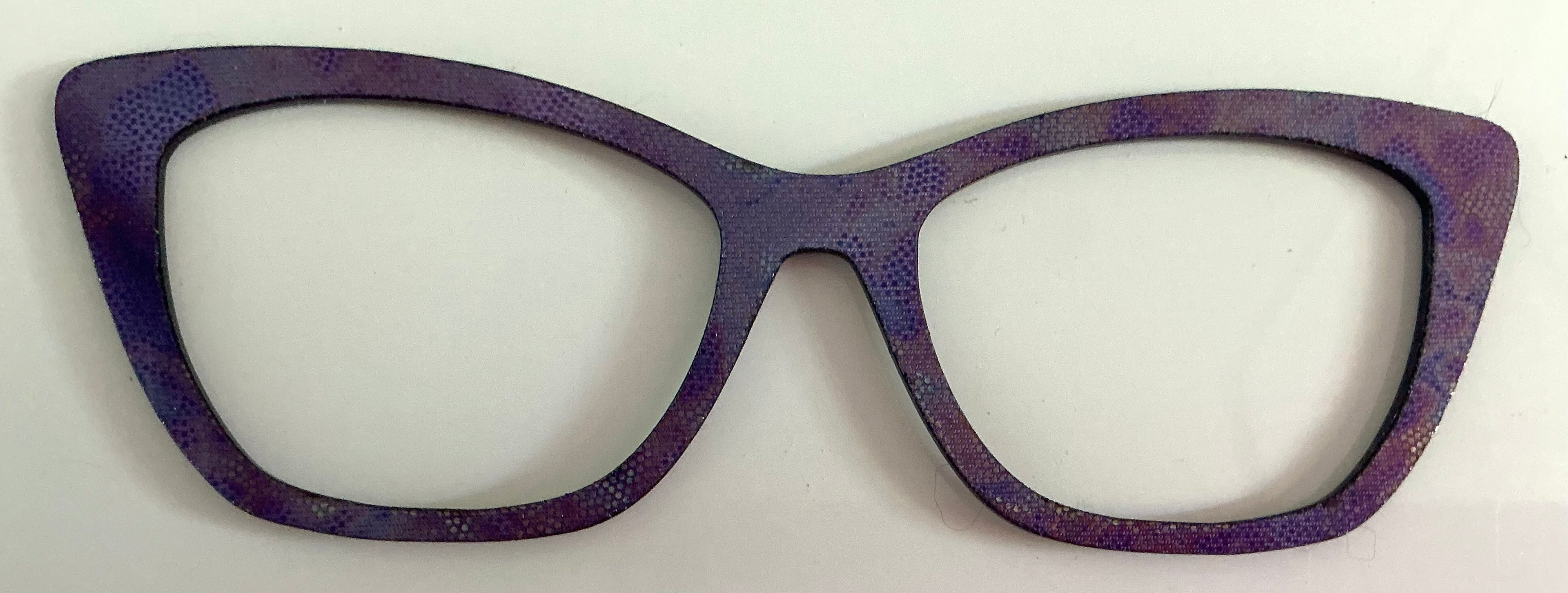 Wanda Topper; Laser Nonna; purple holographic