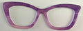 Wanda Topper; purple swirls