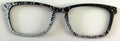 PAIR Casper Topper; Gray/Black Paint Splatter
