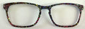 PAIR Casper Topper; rainbow paint splatter