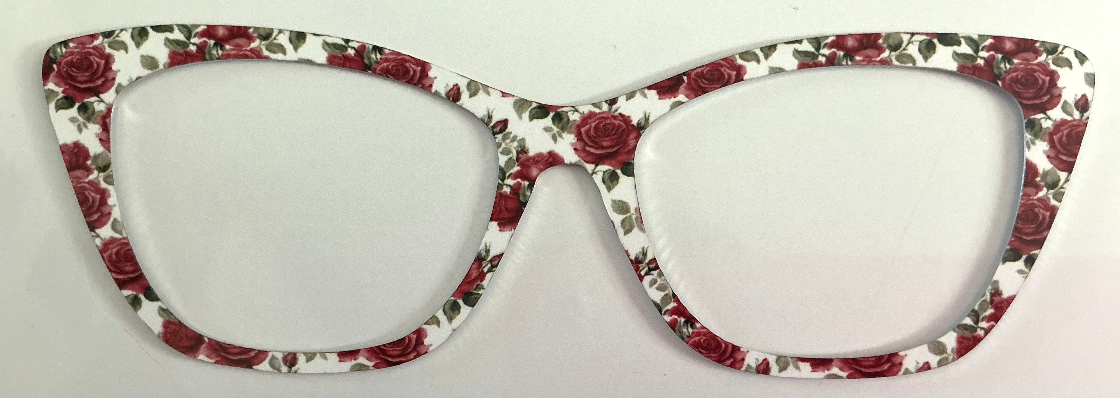 Wanda Topper; metal; red roses