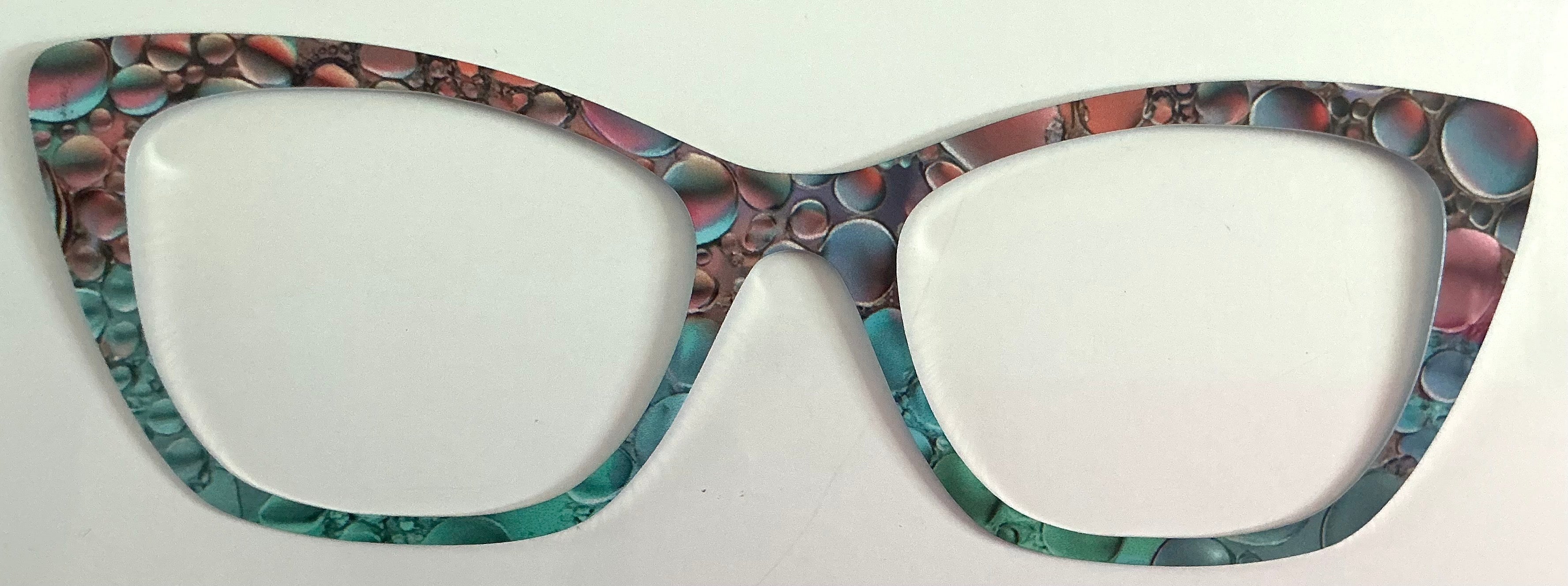Wanda Topper; metal; bubbles