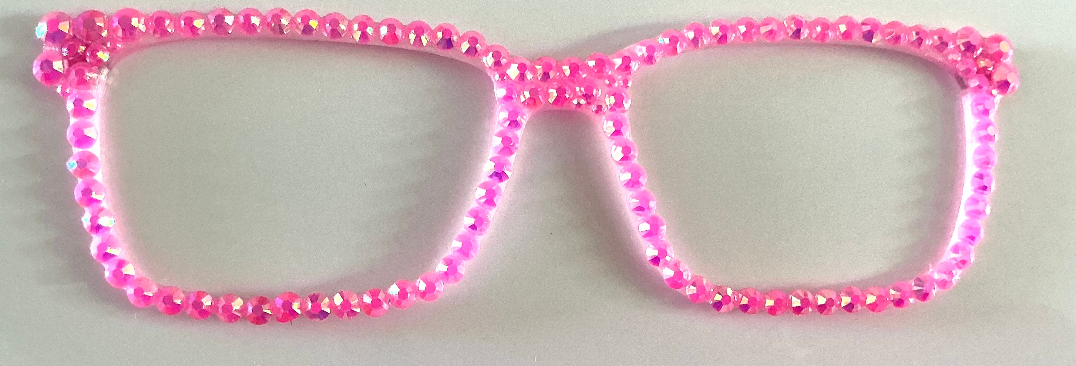 Kirby Topper; bright pink rhinestones