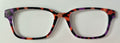 PAIR Finley Topper; orange/black/purple tort