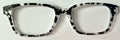 PAIR Finley Topper; black and gray leopard fur