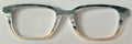 PAIR Finley Topper; gray and tan faded stripes