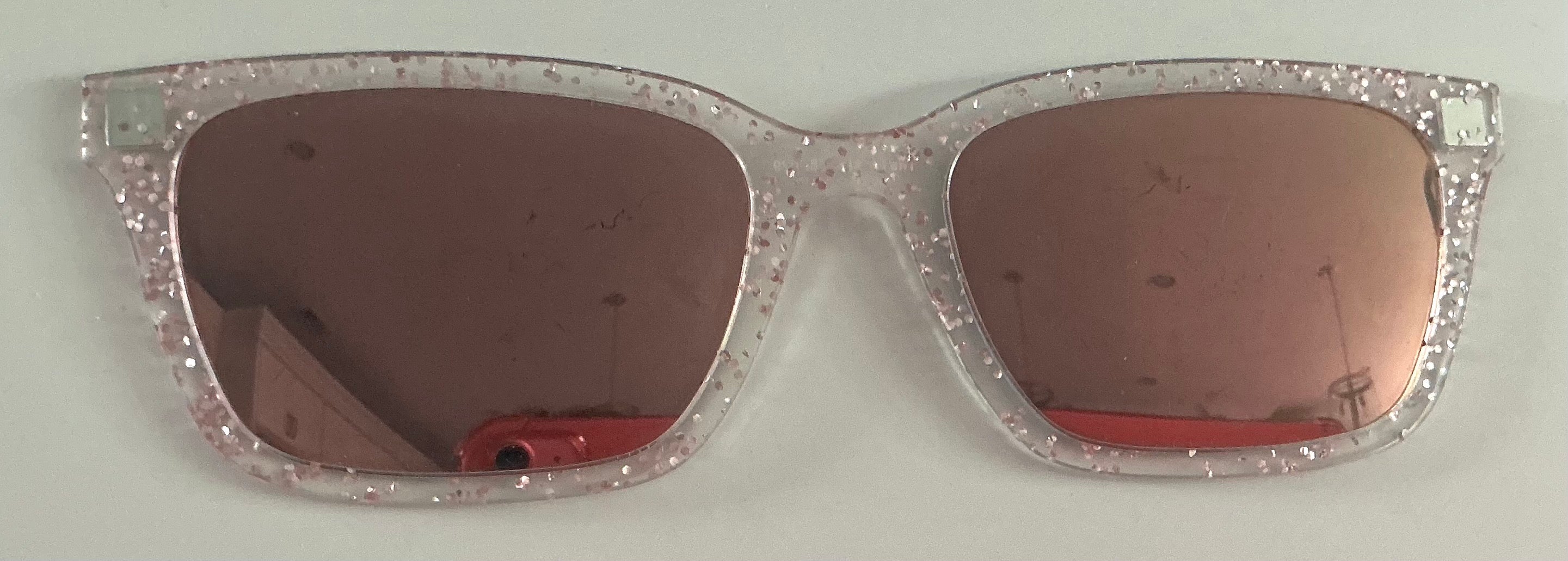 PAIR Larkin Topper; pink glitter sunny