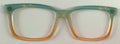 Kirby Topper; teal/gold gradient