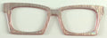 Kirby Case Topper; pale pink stripe design
