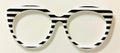 Zuri Topper; black and white stripes
