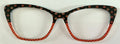PAIR Wanda Topper; pumpkin/orange polka dot split