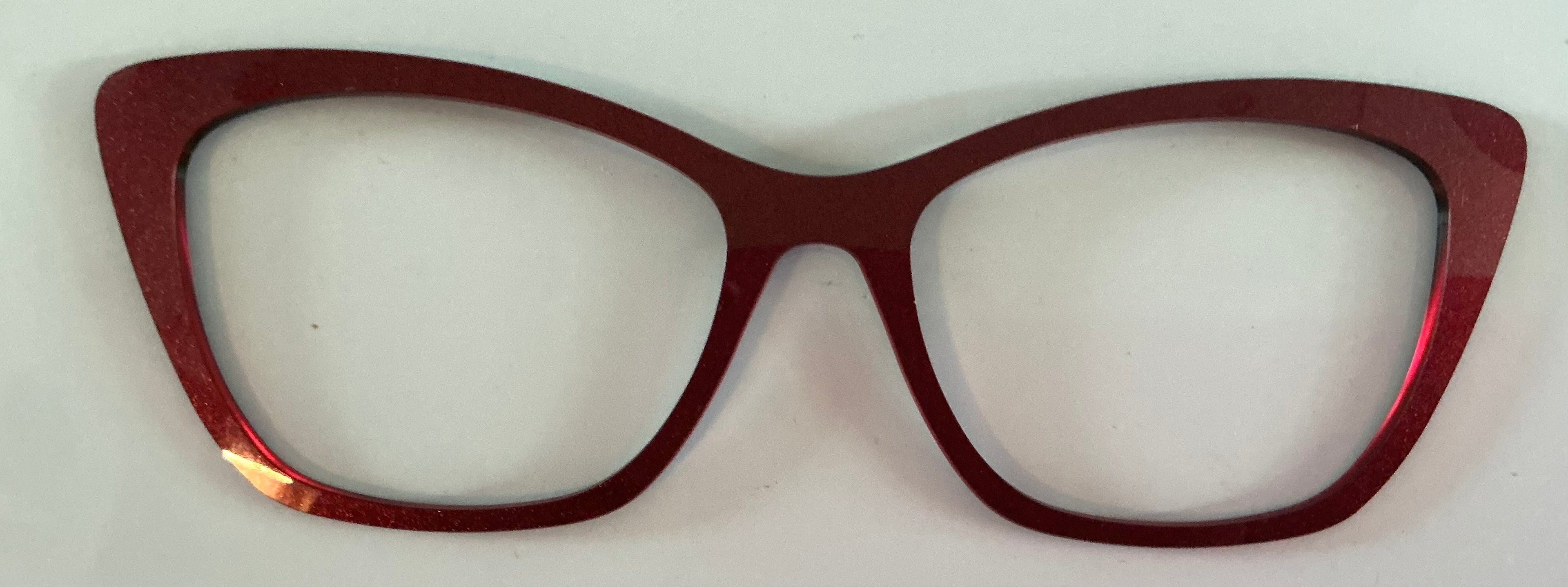 PAIR Wanda Topper; burgundy shimmer