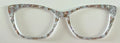 Wanda Topper; Melissa’s Magnetic Marvels; blue and brown floral with embellishments