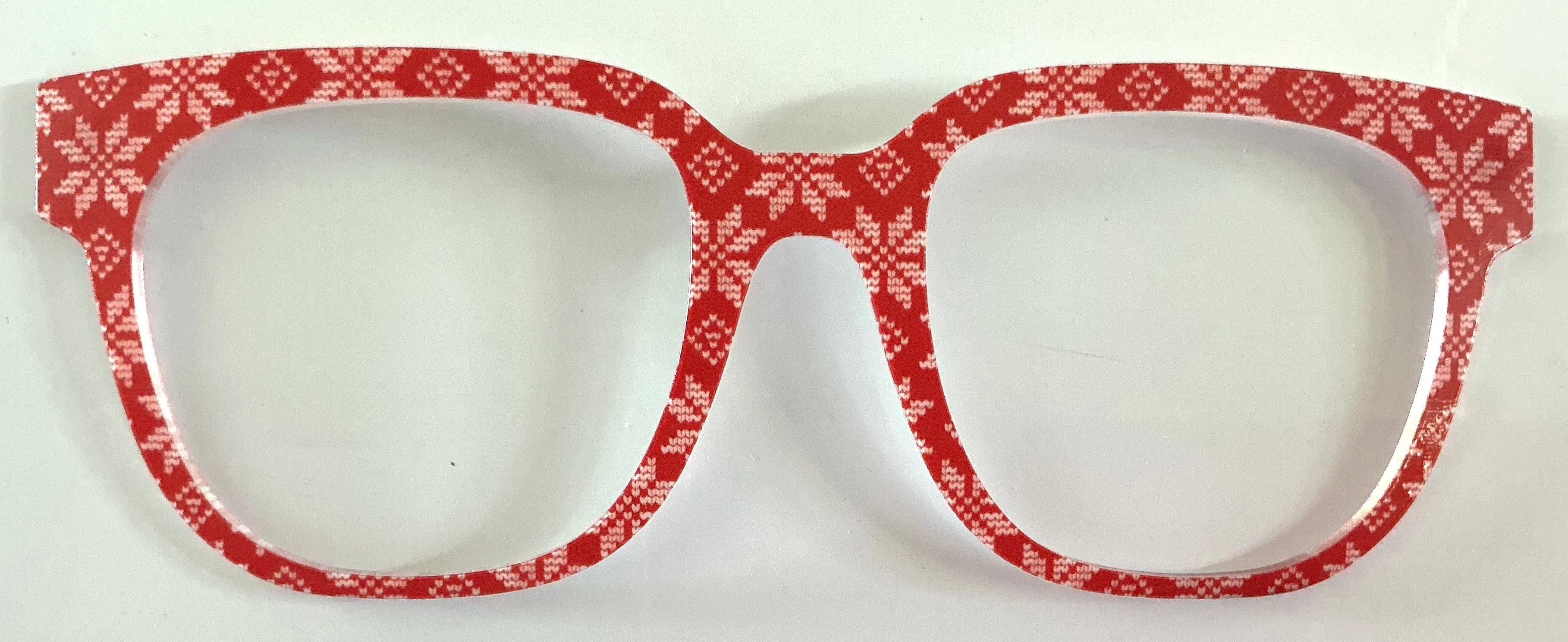 PAIR Murphy Topper; Christmas sweater snowflakes
