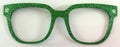PAIR Murphy Topper; green sparkle