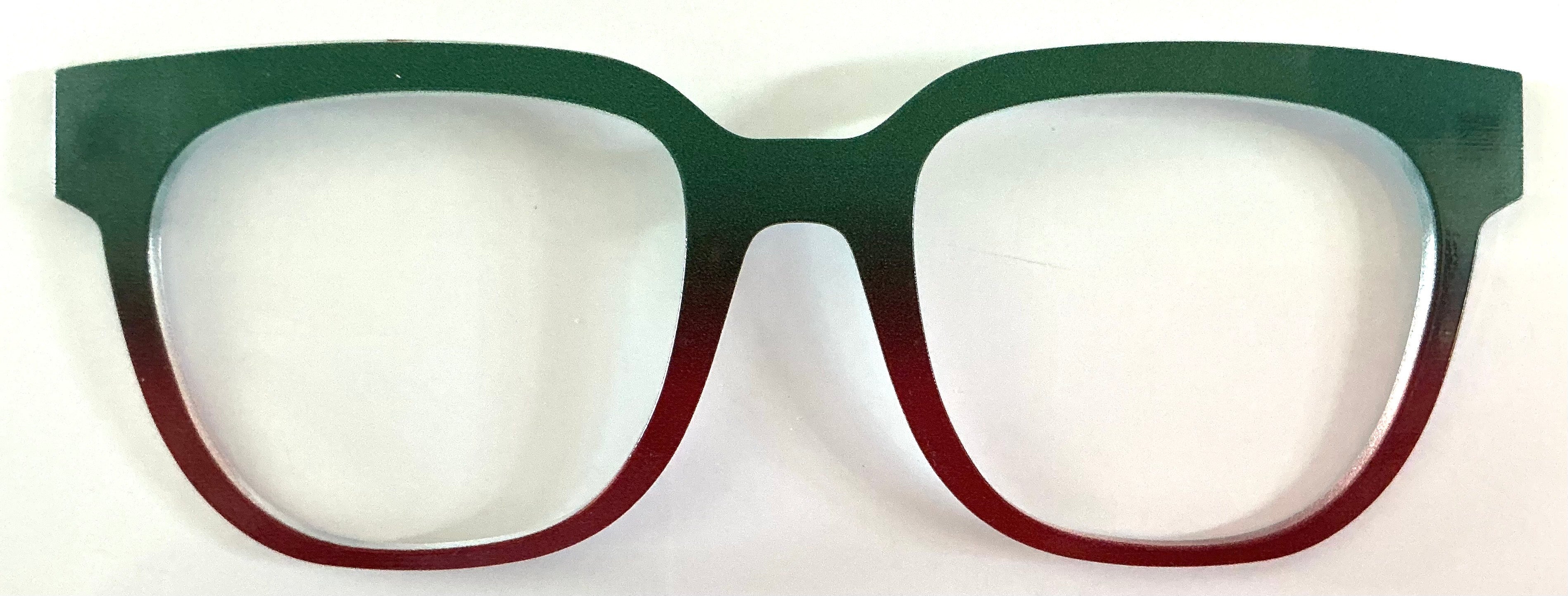 PAIR Murphy Topper; dark green to dark red gradient
