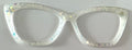 Wanda Topper; white glitter