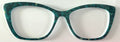 Wanda Topper; teal and green tort