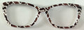 Wanda Topper; cow hide print