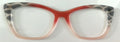 Wanda Topper; semi translucent orange and cream