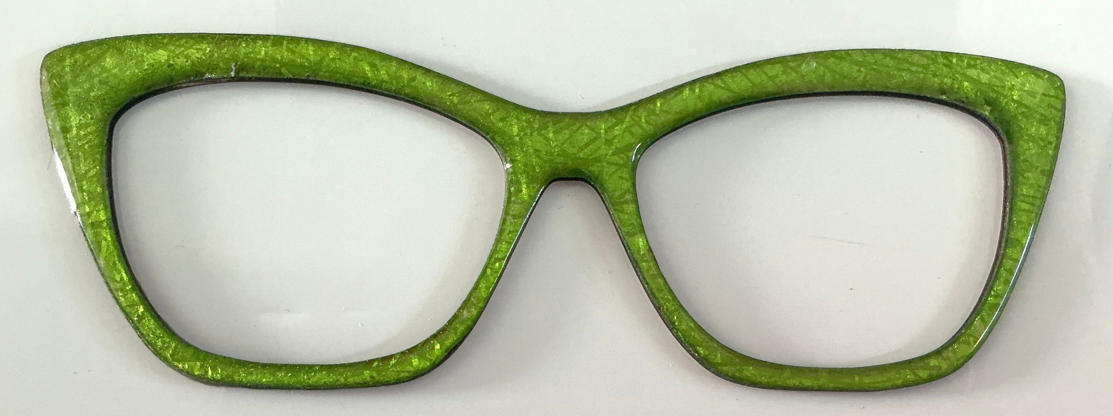Wanda Topper; green shimmer