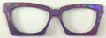 Wanda Case Topper; purple mermaid scale shine split