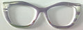 Wanda Topper; Creator; lavender and silver foil